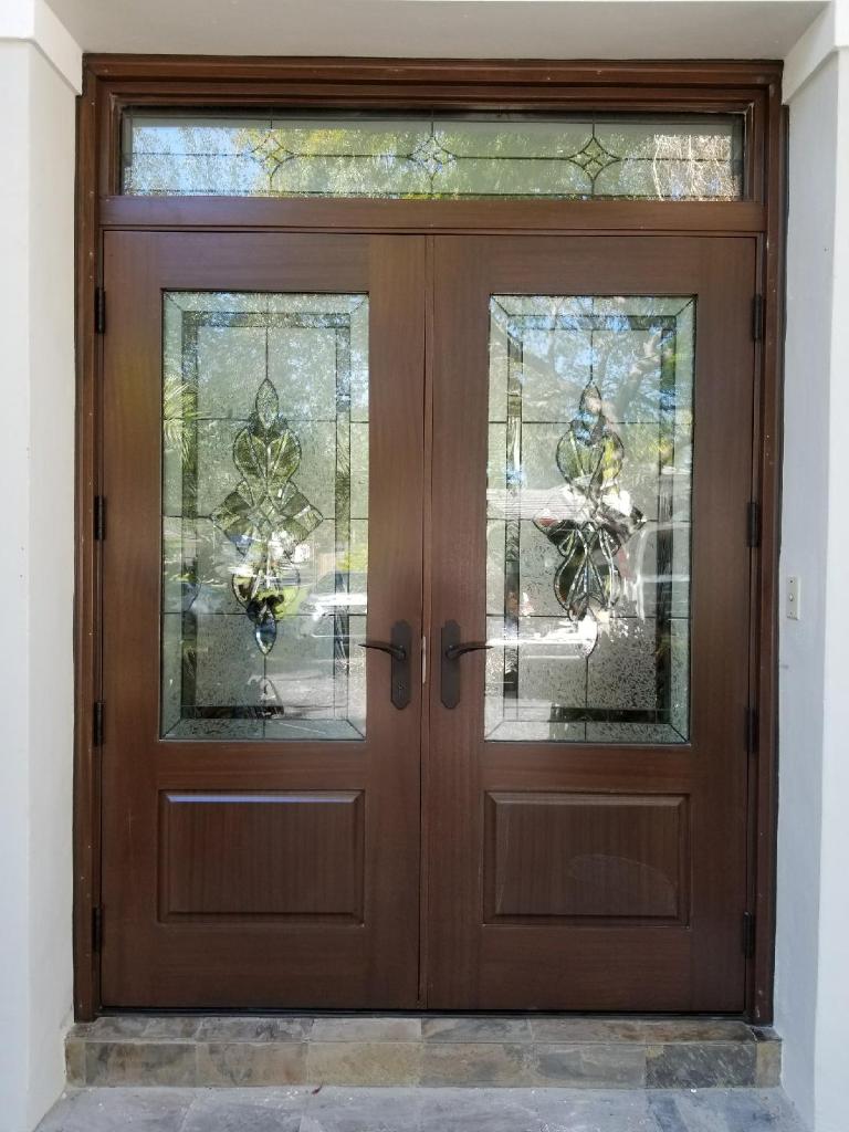 Wood Entry Impact Doors